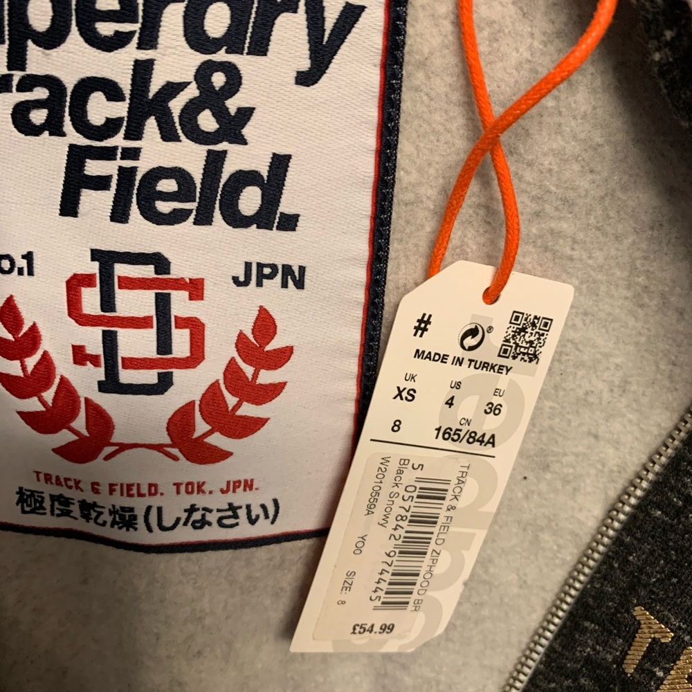 Superdry zip up hoodie brand new - Picture 3 of 3
